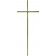 Croix cercueil «fil» acier