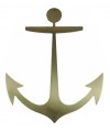 Ancre marine en laiton