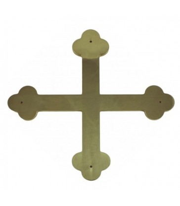 Croix grecque en laiton
