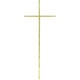 Croix cercueil «fil» acier