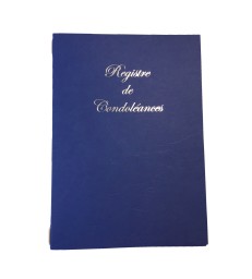 Registre de condoléances ARPEGE en carton