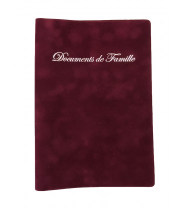 Livret Documents de Famille CONCERTO en suédine