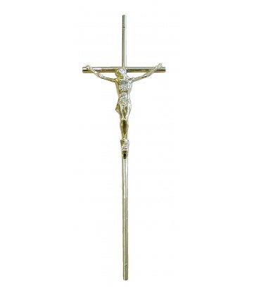 Croix cercueil plastique «fil»