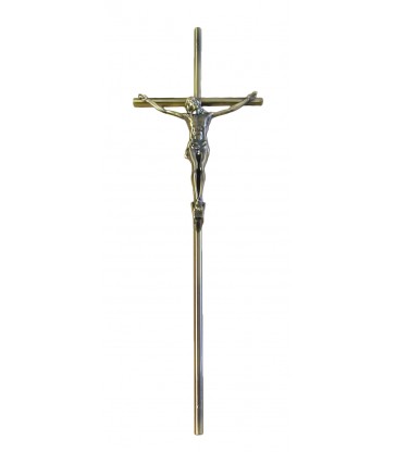 Croix cercueil plastique «fil»