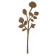 Branche de rosier en bois