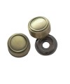 Cache vis rond en ABS pour cercueil