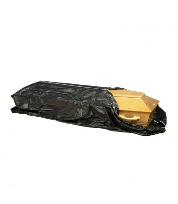 Housse noire exhumation cercueil
