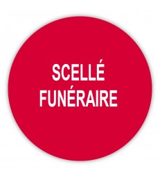 Pastilles adhésives Scellés sécurisées - Boîte de 100