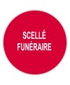 Pastilles adhésives Scellés sécurisées - Boîte de 100