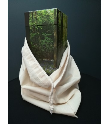 Sac coton pour urne funéraire