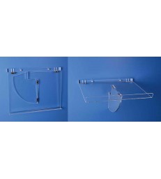 Pupitre mural pliable pour registres