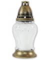 Lanterne funéraire 18 cm avec moulures
