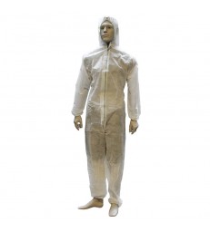 Combinaison de protection Jetable Polypropylène Blanc