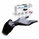 Gants sanitaire nitrile noir non poudrés