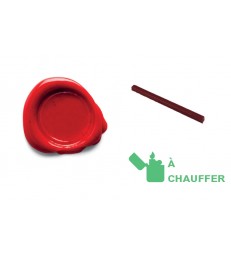Boîte 10 bâtons cire dure à chauffer pour sceller