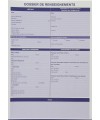 Dossier de renseignements obsèques, paquet de 25