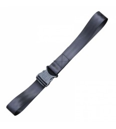 Jeu de 2 sangles noire de maintien pour civière