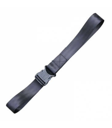 Jeu de 2 sangles noire de maintien pour civière