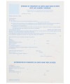 Demande de transport de corps avant mise en bière vers une chambre funéraire, paquet de 25