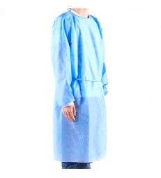 Blouse de protection jetable polypropylène