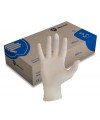 Gants latex non poudrés, boîte de 100