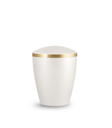 Urne funéraire unie biodégradable, enfant 1,5L