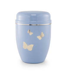 Urne funéraire acier bleu enfant 1,5L