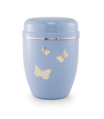 Urne funéraire acier bleu enfant 1,5L