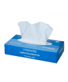 Boîte de 100 mouchoirs papier blanc, 2 épaisseurs, 100% ouate ECOLABEL