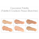 Palette 6 couleurs pour peaux blanches