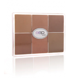 Palette 6 couleurs pour peaux blanches