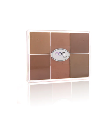 Palette 6 couleurs pour peaux blanches