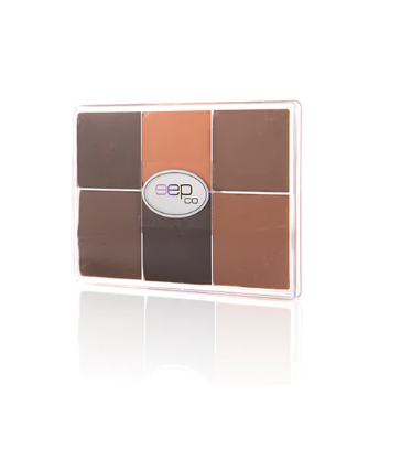 Palette 6 couleurs pour peaux noires et métisses