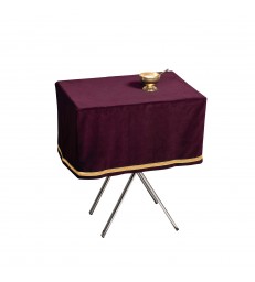 Jupe de table velours